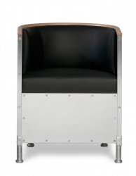 Fåtölj THESELIUS ALUMINIUM, matt