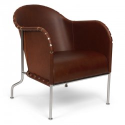 Brun vintage-matt krom
