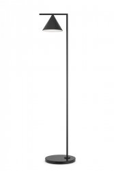 Golvlampa CAPTAIN FLINT, svart antracit