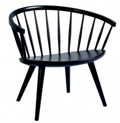 Loungestol ARKA 9018 Svart