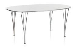 Matbord SUPERELLIPS B612 vit
