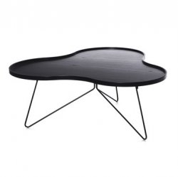 Soffbord FLOWER MONO 114 svart