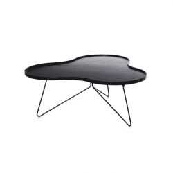 Soffbord FLOWER MONO 90 cm svart