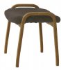 LAMINO fotpall, ek/espresso