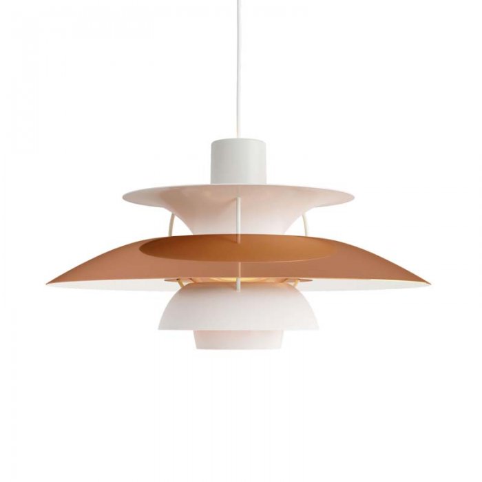 Taklampa PH 5, koppar